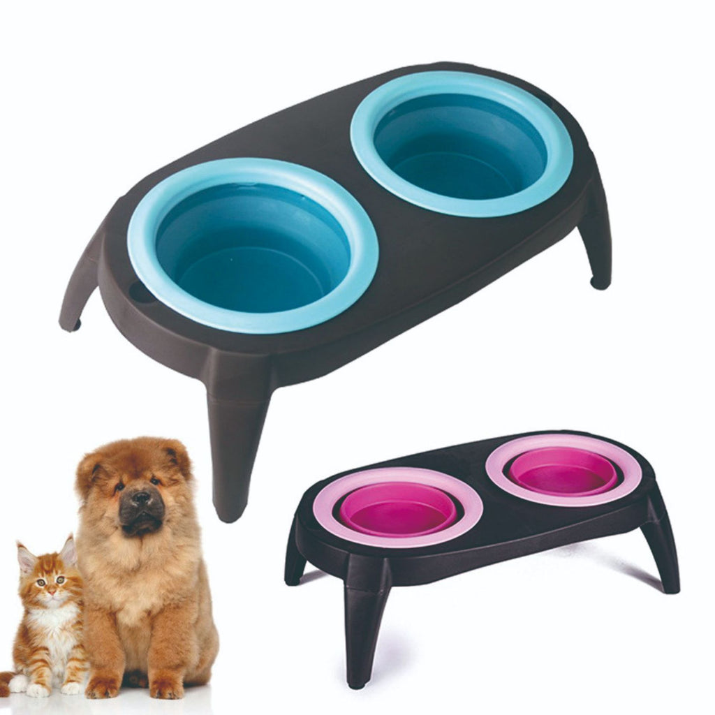 Double Silicone Folding Bowl