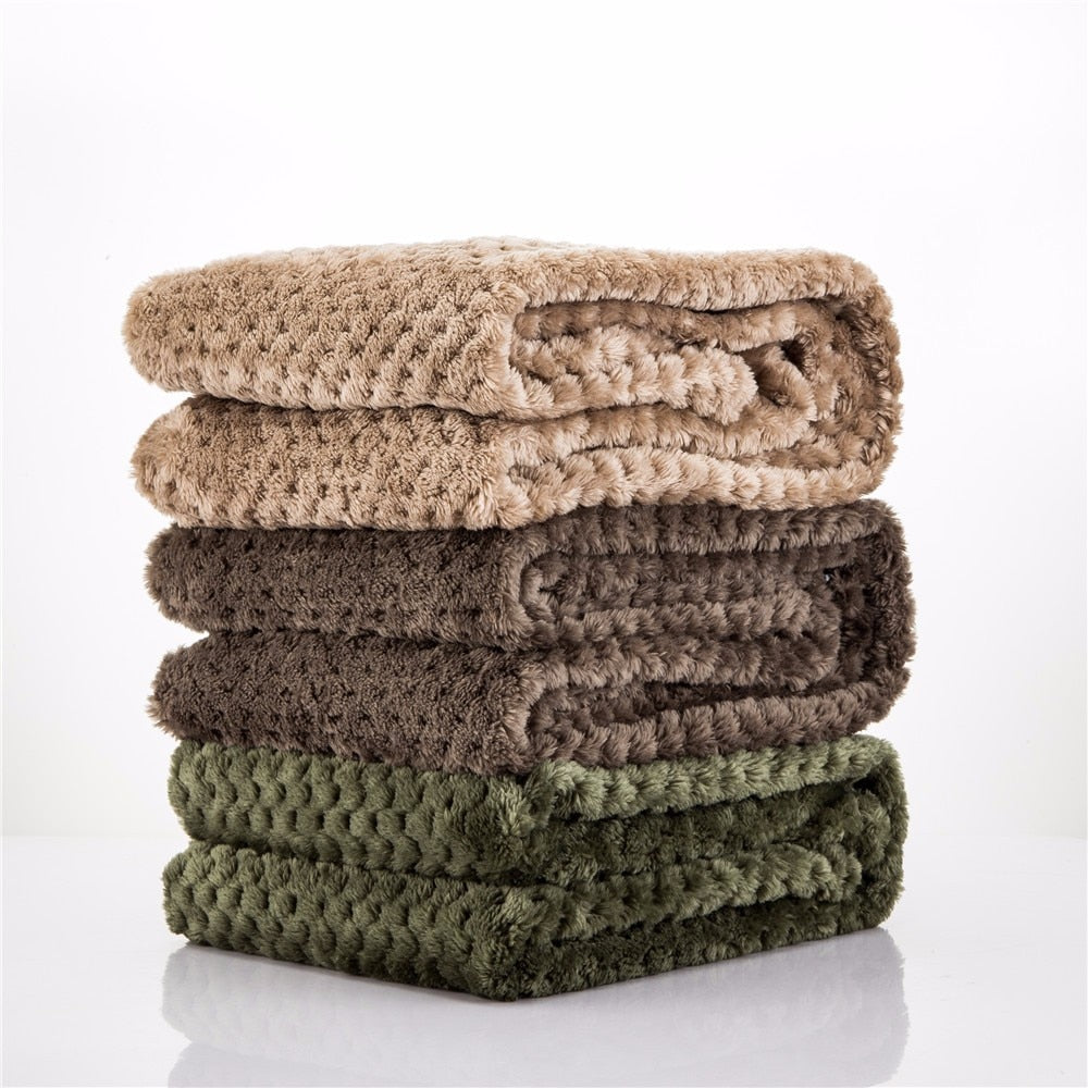 soft dog blanket
