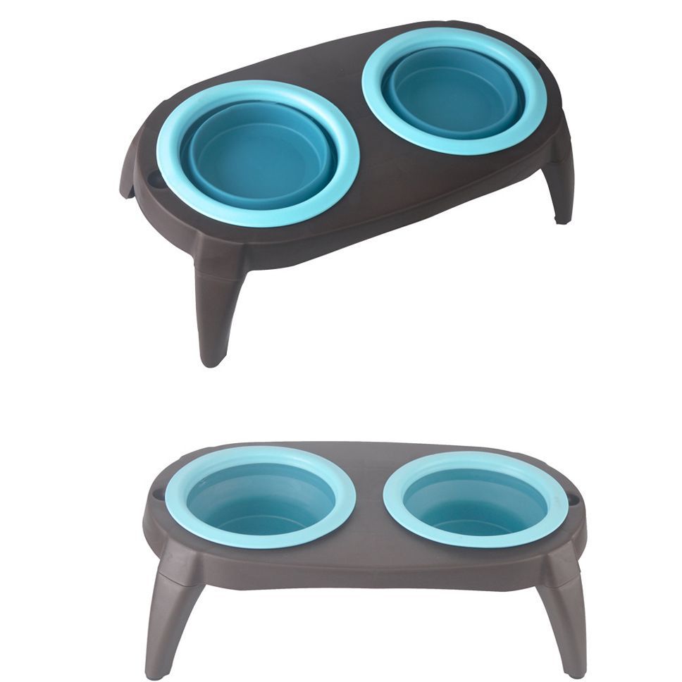 Double Silicone Folding Bowl